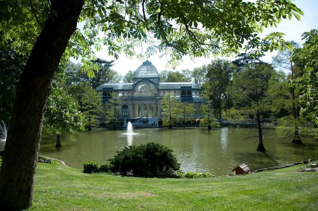 parque retiro casa de cristal